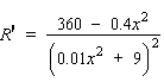 The quantity of Sicard wristwatches demanded each month is related to the unit price by the equation   , where p is measured in dollars and x in units of a thousand. Find the marginal revenue function   . A)    B)    C)    D)   