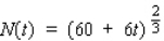The number of viewers of a television series introduced several years ago is approximated by the function   where N(t) (measured in millions) denotes the number of weekly viewers of the series in the t<sup> </sup><sup>th</sup> week. Find the rate of increase of the weekly audience at the end of week 2. Round the answer to the nearest thousandth.   million/wk Find the rate of increase of the weekly audience at the end of week 12. Round the answer to the nearest thousandth.   million/wk How many viewers were there in week 2? Round the answer to the nearest tenth.   million How many viewers were there in week 24? Round the answer to the nearest tenth.   million