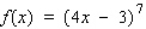 Find the derivative of the function.  