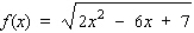 Find the derivative of the function.  