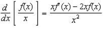 Determine whether the statement is true or false. If f is differentiable, then   .