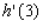 Suppose f and g are functions that are differentiable at   and that   ,   ,   , and   . Find the value of   .   A)    B)    C)    D)   