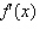 Find the derivative of the function and evaluate   at the given value of x.  