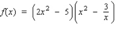 Find the derivative of the function.  