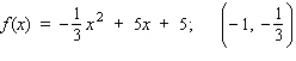 Find the slope and an equation of the tangent line to the graph of the function f at the specified point.   A)    B)    C)    D)    E)   