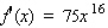 Find the derivative of the function by using the rules of differentiation.   A)    B)    C)    D)   