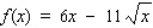 Find the derivative of the function by using the rules of differentiation.  