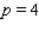 At a temperature of   , the volume V (in liters) of 1.33 g of   is related to its pressure p (in atmospheres) by the formula   . What is the average rate of change of V with respect to p as p increases from   to   ? What is the rate of change of V with respect to p when  