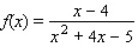 Find the values of x for which the function is continuous.   A)    B)    C)    D)    E)   
