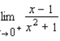 Find the indicated one-sided limit.  
