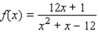Find the values of x for which the function is continuous.  