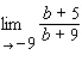 Find the indicated limit, if it exists. Otherwise, answer no solution.  