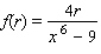 Determine whether the given function is a polynomial function or rational function. State the degree, if it is a polynomial function.   A)  The given function is a polynomial function with degree 12 B)  The given function is a polynomial function with degree 6 C)  The given function is a polynomial function with degree 2 D)  The given function is a rational function E)  The given function is a rational function with degree 6
