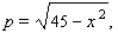 For the demand equation   where x represents the quantity demanded in units of a thousand and p is the unit price in dollars, determine the quantity demanded when the unit price is set at $6. A)  x = 9,000 units B)  x = 4,500 units C)  x = 90 units D)  x = 3,000 units E)  x = 900 units