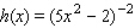 Find functions f and g such that   .   A)    B)    C)    D)    E)   