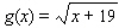Let   ,   . Find the rule for the function f - g. A)    B)    C)    D)    E)   