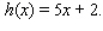 Let   ,   , and   Find the rule for the function fgh.