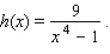 Find function f such that     and  