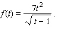 Let f be the function defined by   Find       and   A)          B)          C)          D)          E)         
