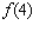 Let f be the function defined by   Find       and     = __________   = __________   = __________   = __________