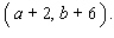 Find the slope of the line that passes through points   and   A)  6 B)  1 C)  3 D)  2 E)  7