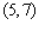 If the line passing through the points   and   is parallel to the line passing through the points   and   , what is the value of a?   __________