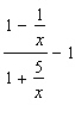 Perform the indicated operations and simplify the expression.   A)    B)    C)    D)    E)   