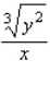 Rationalize the numerator of the expression.  