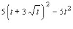 Perform the indicated operations and simplify the expression.  