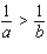 Suppose   and   are real numbers other than zero and that   . State whether the inequality is true or false.   A)  False B)  True