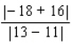 Evaluate the expression.  