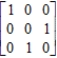Determine whether the given matrix is stochastic. ​   ​  A)  No B)  Yes 