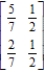 Find the steady-state vector for the transition matrix. ​   ​ A)    B)    C)    D)   