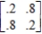 Find the steady-state vector for the transition matrix. ​   ​ A)    B)    C)    D)   