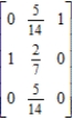 Find the steady-state vector for the transition matrix. ​   ​ A)    B)    C)    D)   