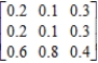 Find the steady-state vector for the transition matrix. ​   ​ A)    B)    C)    D)    E)   