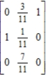 Find the steady-state vector for the transition matrix. ​  