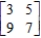 Determine the maximin and minimax strategies for the two-person, zero-sum matrix game. ​   ​ A)  R: row 2; C: column 1 B)  R: row 1; C: column 2 C)  R: row 2; C: column 2 D)  R: row 1; C: column 1