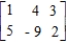 Determine the maximin and minimax strategies for the two-person, zero-sum matrix game. ​   ​ R: row __________ C: column __________