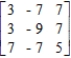 Determine the maximin and minimax strategies for the two-person, zero-sum matrix game. ​   ​ R: row __________ C: column __________