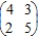 Find the optimal strategies, P and Q, for the row and column players, respectively. Also compute the expected payoff E of the matrix game and determine which player it favors, if any, if the row and column players use their optimal strategies. ​   ​ A)    ; favors row player B)    ; favors row player C)    ; favors row player D)    ; favors row player E)    ; favors row player