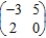Find the optimal strategies, P and Q, for the row and column players, respectively. Also compute the expected payoff E of the matrix game and determine which player it favors, if any, if the row and column players use their optimal strategies. ​   ​ A)    ; favors row player B)    ; favors row player C)    ; favors row player D)    ; favors row player E)    ; favors row player