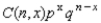 Use the formula   to determine the probability of the event. The probability of exactly two successes in eight trials of a binomial experiment in which   . Round the answer to three decimal places, if necessary. The probability is __________.
