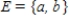 Explain why the given statement is incorrect. ​ The sample space associated with an experiment is given by   . The events   and   are mutually exclusive. Hence, the events E<sup>c</sup> and F<sup>c</sup> are mutually exclusive.