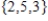 List all subsets of the set   . ​ A)    B)    C)    D)   