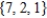 Let   . Which of the following sets are equal to A? ​      