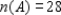 Let A, B, and C be subsets of a universal set U and suppose   ,   ,   ,   ,   ,   ,   , and   . ​ Compute   . ​ A)  38 B)  33 C)  19 D)  24 E)  34 F)  9