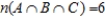 Let A, B, and C be subsets of a universal set U and suppose   ,   ,   ,   ,   ,   ,   , and   . Compute: ​   __________ ​   __________