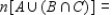 Let A, B, and C be subsets of a universal set U and suppose   ,   ,   ,   ,   ,   ,   , and   . Compute: ​   __________ ​   __________