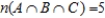 Let A, B, and C be subsets of a universal set U and suppose   ,   ,   ,   ,   ,   ,   , and   . Compute: ​   __________ ​   __________